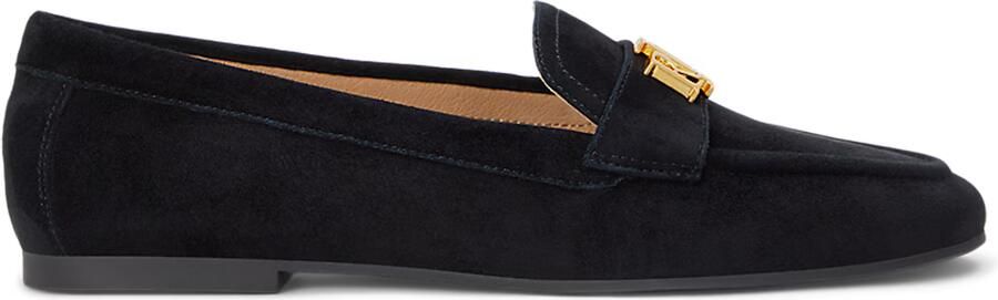 LAUREN RALPH LAUREN Loafers Dames Averi Iii Flats Maat: 40 Materiaal: Suède Kleur: Zwart - Foto 13