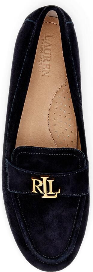LAUREN RALPH LAUREN Loafers Dames Averi Iii Flats Maat: 40 Materiaal: Suède Kleur: Zwart - Foto 12