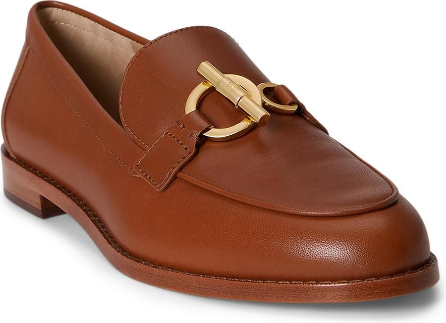 Lauren Ralph Lauren Loafers van echt leer met logo-applicatie model 'BLAIKE'