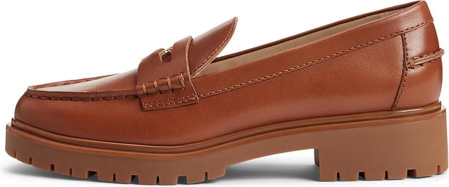 Lauren Ralph Lauren Loafers Marli-Flats-Loafer in bruin - Foto 4