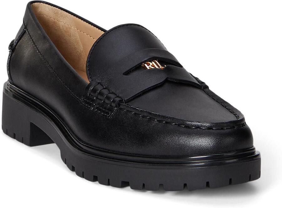 LAUREN RALPH LAUREN Loafers Dames Marli Maat: 38 5 Materiaal: Leer Kleur: Zwart - Foto 8