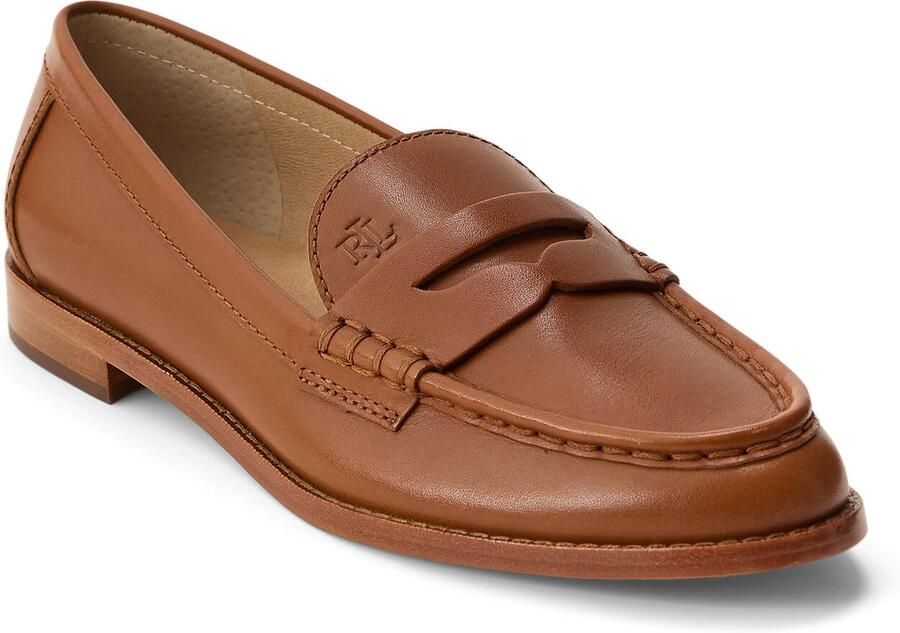 Lauren Ralph Lauren Instappers 'WYNNIE' cognac - Foto 3