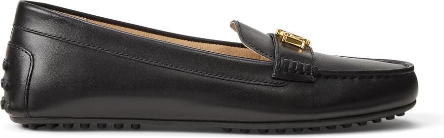 LAUREN RALPH LAUREN Mocassins Dames Barnsbury Flats Maat: 40 Materiaal: Leer Kleur: Zwart - Foto 8