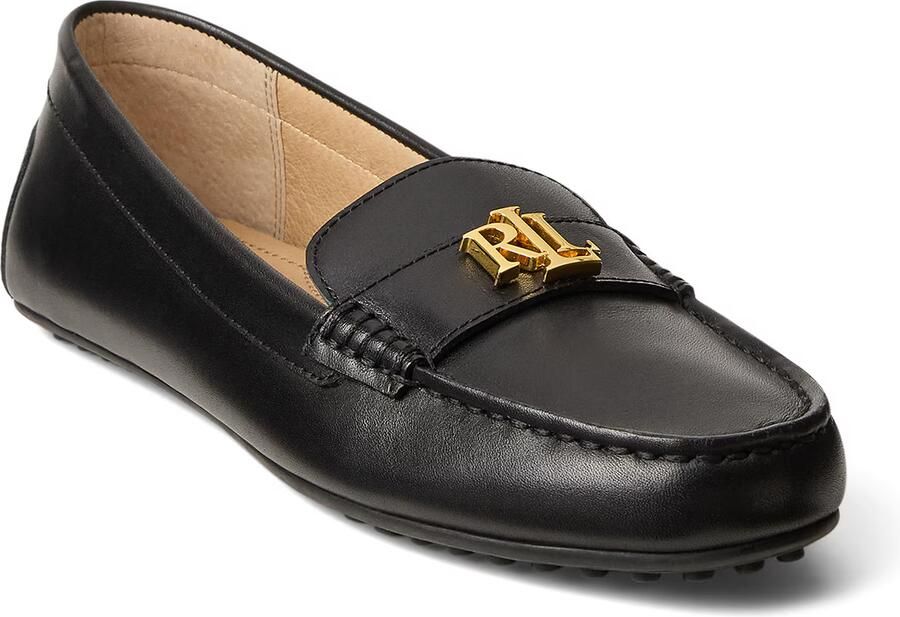 LAUREN RALPH LAUREN Mocassins Dames Barnsbury Flats Maat: 40 Materiaal: Leer Kleur: Zwart - Foto 10