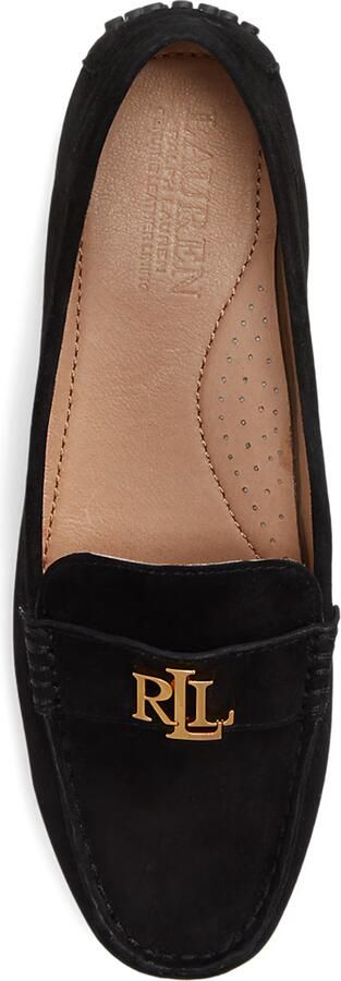 Lauren Ralph Lauren Leren loafers met labelapplicatie van Lauren Ralph LaureL model 'BARNSBURY' - Foto 11