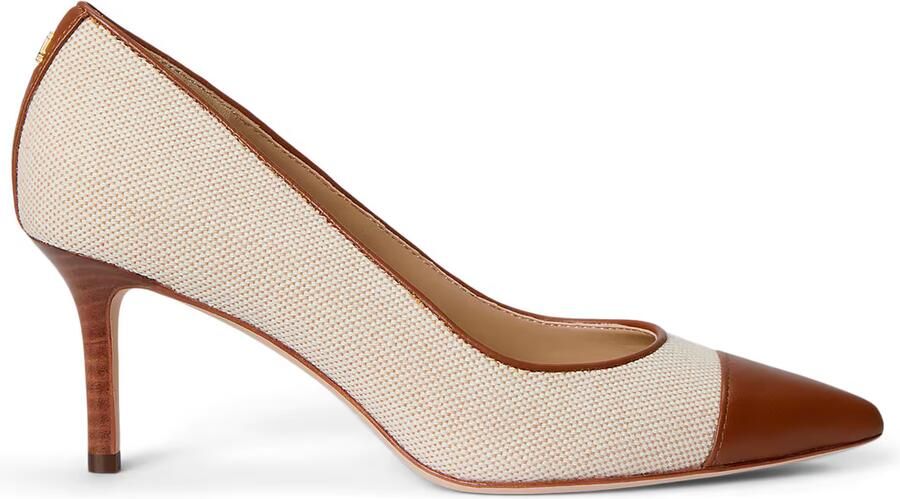 Lauren Ralph Lauren Pumps 'LANETTE' beige bruin - Foto 3