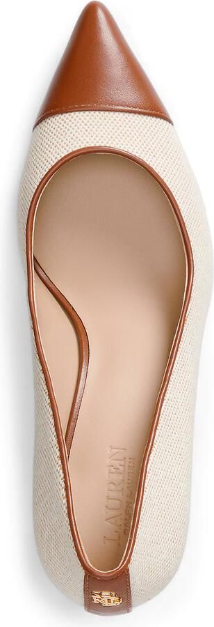 Lauren Ralph Lauren Pumps 'LANETTE' beige bruin - Foto 5
