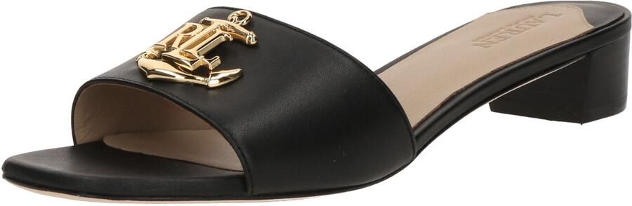Lauren Ralph Lauren Sandaal 'FAY LOGO II-SANDALS-FLAT SANDAL'