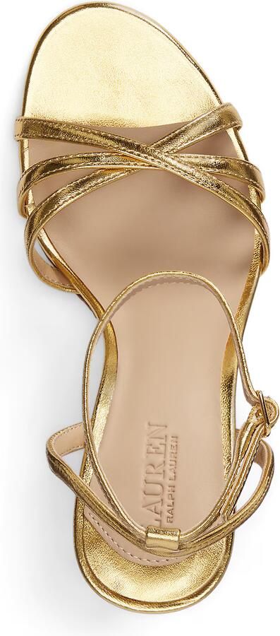 Lauren Ralph Lauren Sandaal 'KENDYL' goud - Foto 5