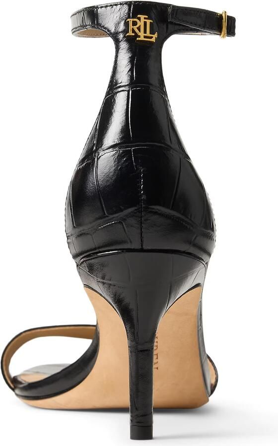 Lauren Ralph Lauren Sandalen met riem 'ALLIE' zwart - Foto 3