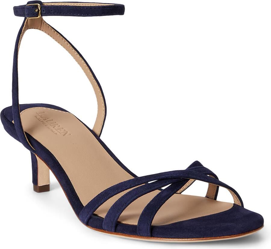 Lauren Ralph Lauren Sandalen met riem 'KENDYL' navy