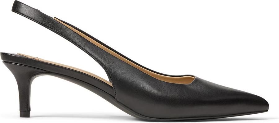Lauren Ralph Lauren Pumps van leer met naaldhak model 'LOLAH II' - Foto 2