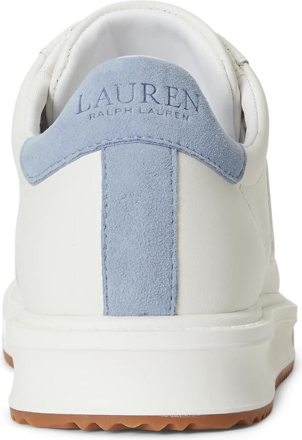 Lauren Ralph Lauren Sneakers van echt leer met gestikt logo - Foto 2