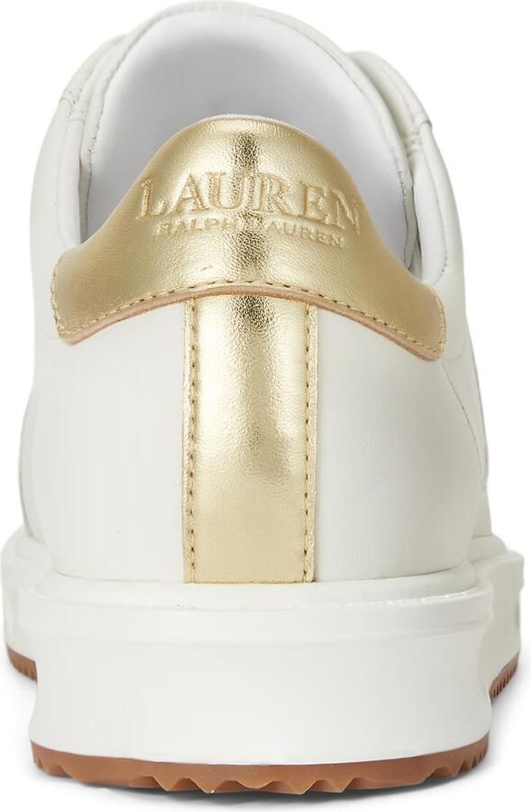 Lauren Ralph Lauren Sneakers laag 'AINSLEY' goud wit - Foto 2