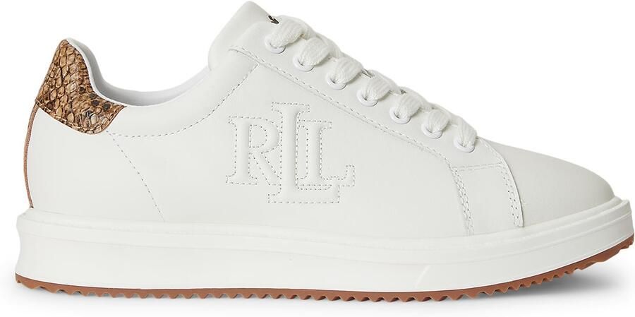Lauren Ralph Lauren sneakers van echt leer van rundleer model 'AINSLEY'
