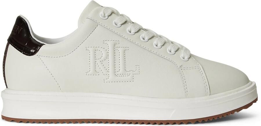 Lauren Ralph Lauren Sneakers laag 'AINSLEY' zwart offwhite