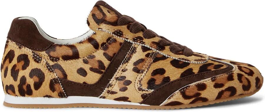 Lauren Ralph Lauren Sneakers laag 'DANI' cappuccino lichtbruin donkerbruin zwart - Foto 2