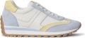 Lauren Ralph Lauren Sneakers laag 'DANI' duifblauw geel wit - Geel
