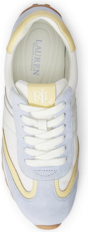 Lauren Ralph Lauren Sneakers laag 'DANI' duifblauw geel wit - Foto 6