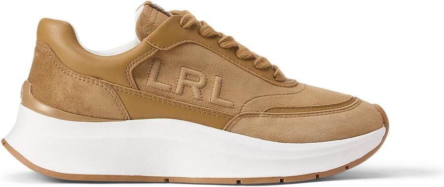 Lauren Ralph Lauren Sneakers laag 'FRANKY' camel - Foto 4