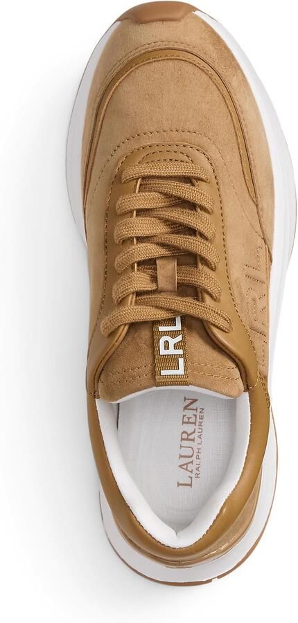 Lauren Ralph Lauren Sneakers laag 'FRANKY' camel - Foto 3