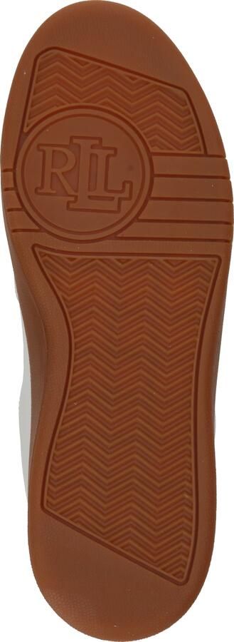 LAUREN RALPH LAUREN Lage Sneakers Dames Hailey 6 Low Top Lace Maat: 37 Materiaal: Leer Kleur: Wit - Foto 4