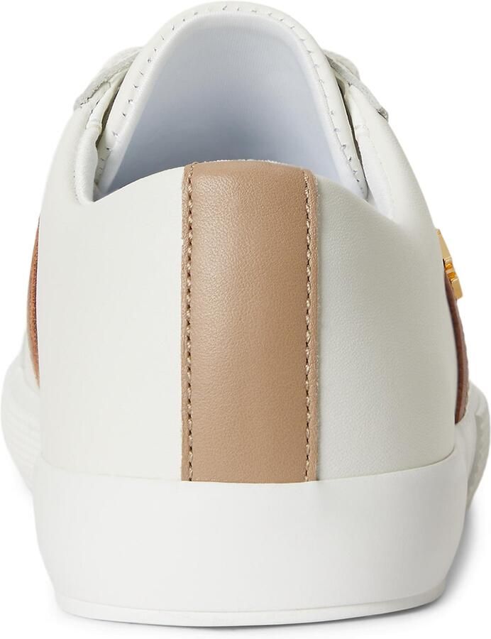 Lauren Ralph Lauren Sneakers laag 'JANSON II' cognac cappuccino wit - Foto 2