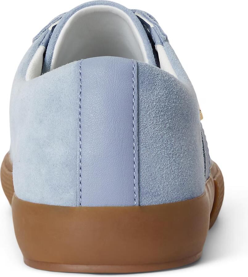 Lauren Ralph Lauren Sneakers van echt suède met logodetail - Foto 2