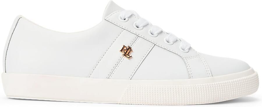 Lauren Ralph Lauren Sneakers van leer met labelapplicatie model 'JANSON II'