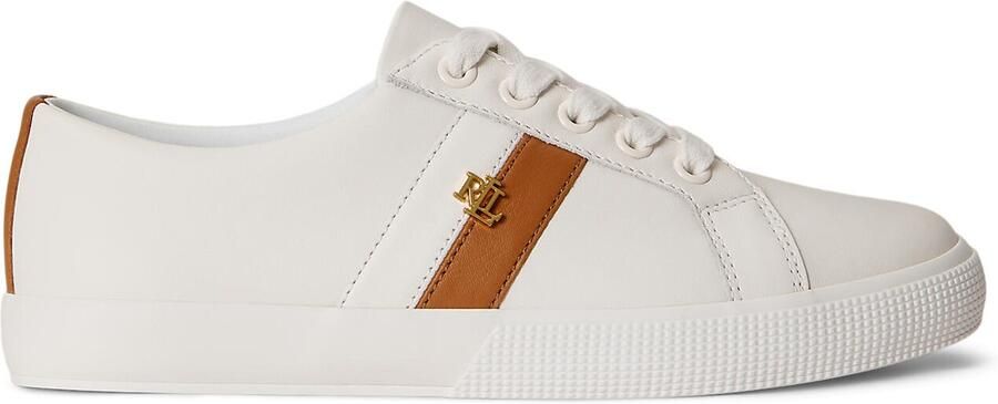 Lauren Ralph Lauren Sneakers laag 'JANSON II' karamel wit - Foto 3