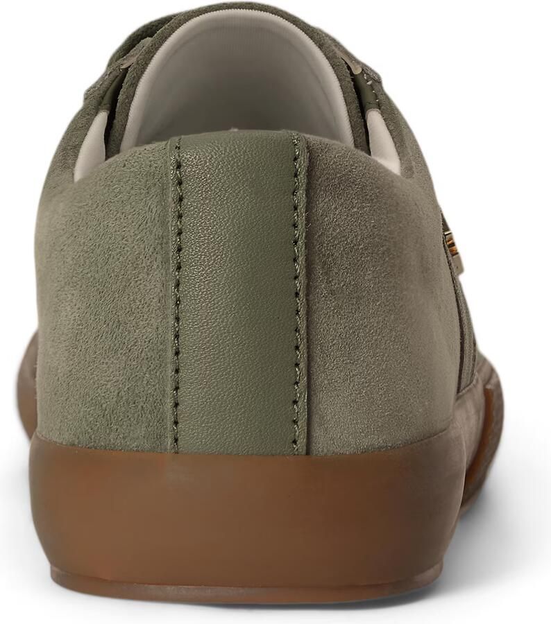 Lauren Ralph Lauren Sneakers van echt suède met logodetail - Foto 2