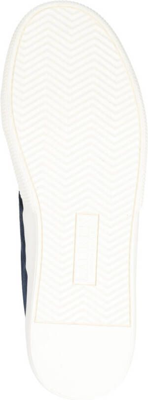 Polo Ralph Lauren Janson II Leren Sneakers met Sportieve Strepen Blue Dames - Foto 13