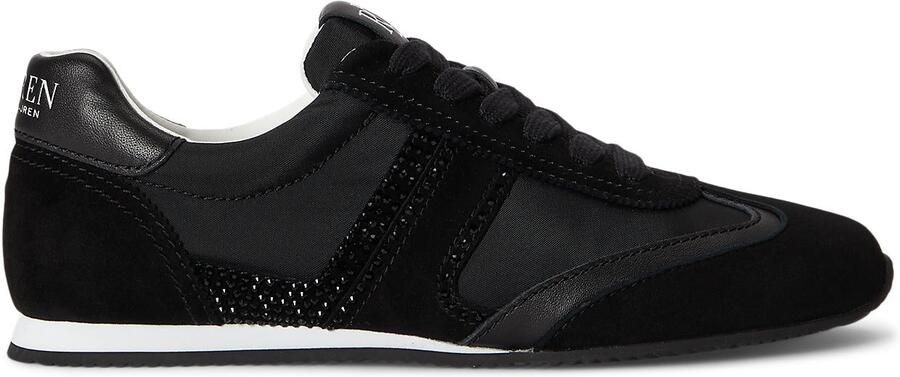 Lauren Ralph Lauren Sneakers laag zwart wit - Foto 3