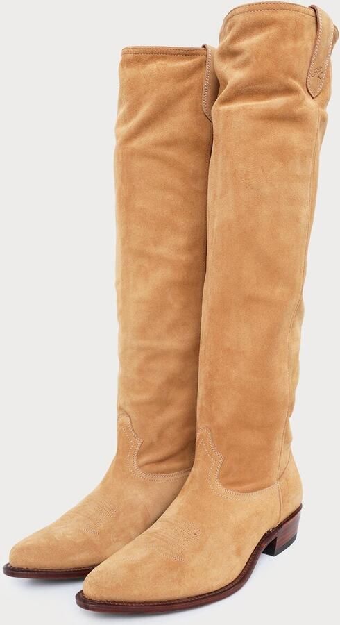 Polo Ralph Lauren Cowboylaarzen karamel - Foto 4