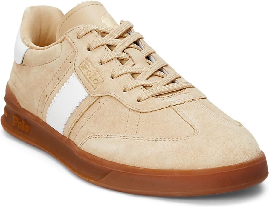 POLO RALPH LAUREN Htr Aera-sneakers-low Top Lace Sneakers Dames Beige - Foto 3