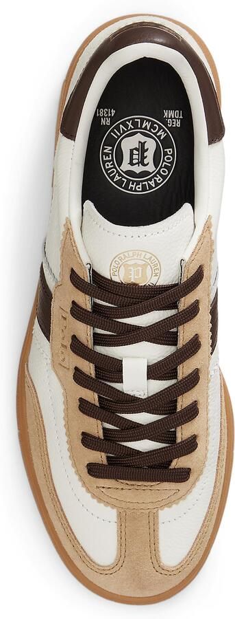 Polo Ralph Lauren Sneakers laag 'BEDFORD' camel chocoladebruin offwhite - Foto 2