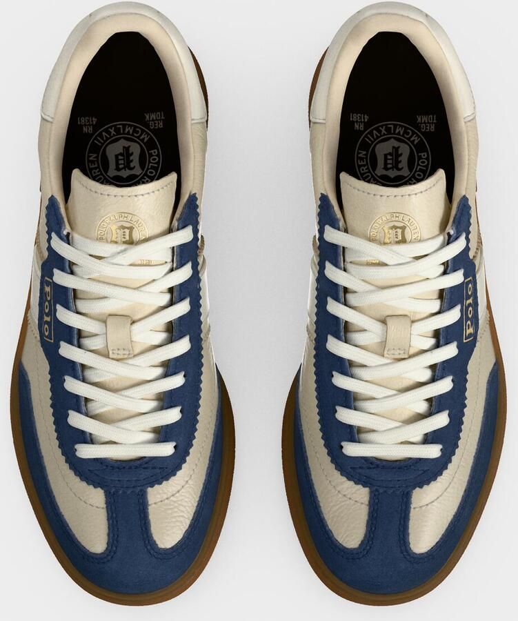 Polo Ralph Lauren Sneakers laag 'BEDFORD' crème navy wit - Foto 2