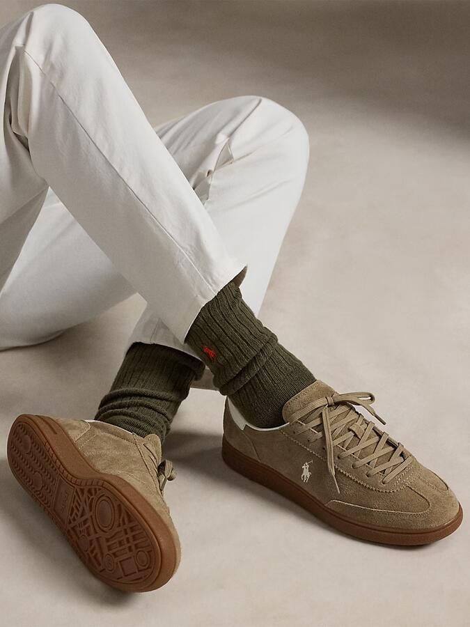 Ralph Lauren Lage Sneakers BEDFORD 809967889002-BIRTY BUCK DECKWASH WHITE - Foto 17
