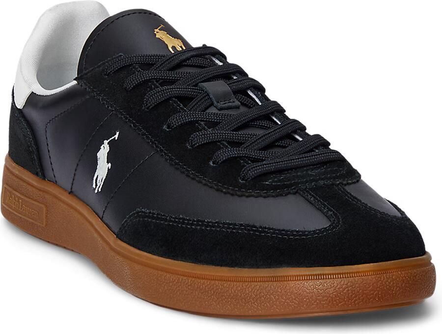 Polo Ralph Lauren Train 89 Sneakers Schoenen triple black red maat: 42 beschikbare maaten:41 42 44 45 46 - Foto 10