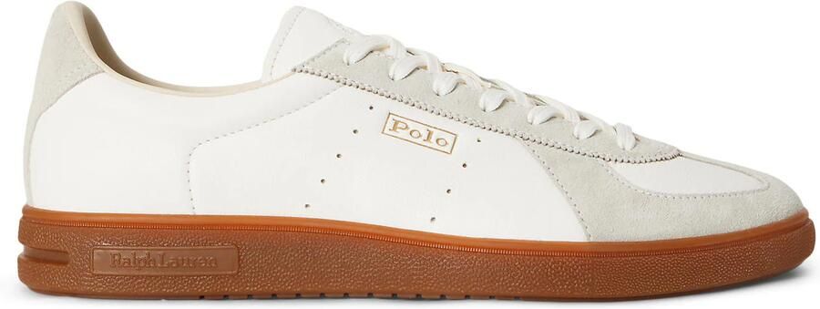 Polo Ralph Lauren Sneakers laag 'BEFOR MILT' lichtgrijs wit