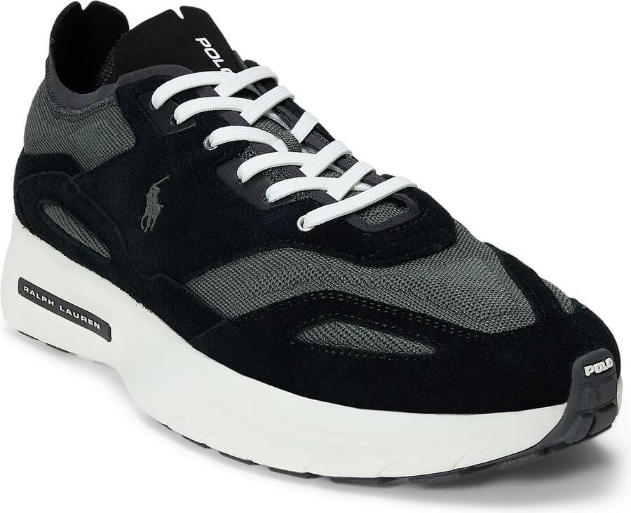 Polo Ralph Lauren Sneakers laag 'BOERUM' grijs zwart