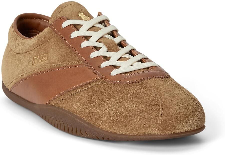 Polo Ralph Lauren Sneakers laag bruin cognac