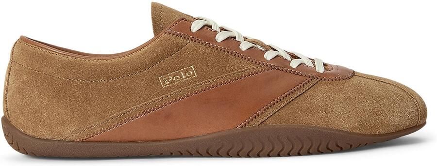 Polo Ralph Lauren Sneakers laag bruin cognac - Foto 4
