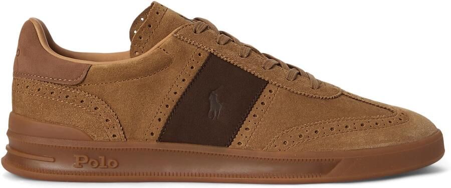 Polo Ralph Lauren Sneakers laag bruin donkerbruin