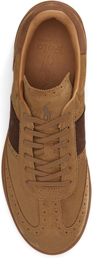 Polo Ralph Lauren Sneakers laag bruin donkerbruin - Foto 4
