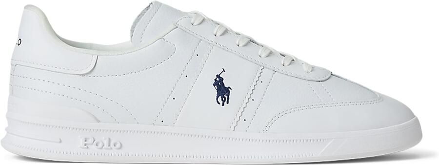 POLO RALPH LAUREN Ralph Lauren Lage Sneakers Heren Hrt Aera Pp Low Top Lace Leer Wit