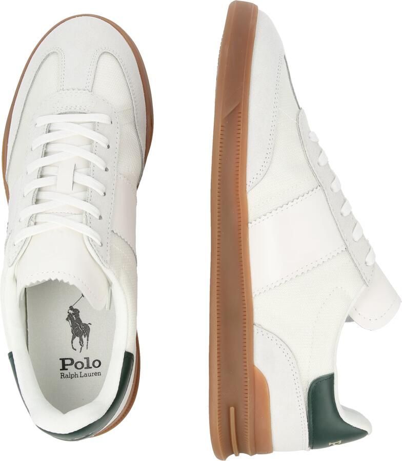 Polo Ralph Lauren Sneakers laag donkergroen wit offwhite - Foto 6