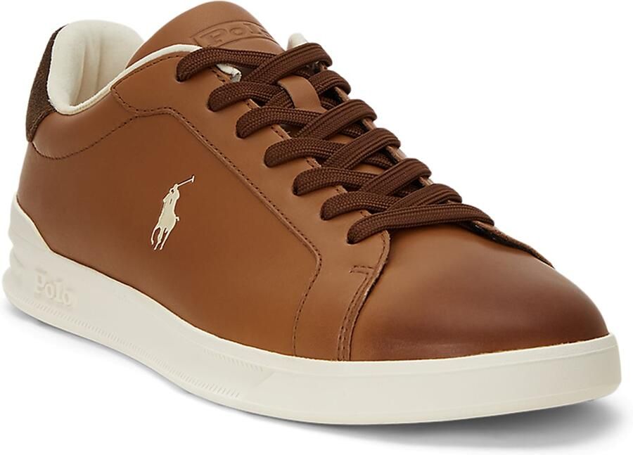 Polo Ralph Lauren Leren sneakers met logoprint model 'HERITAGE COURT' - Foto 3