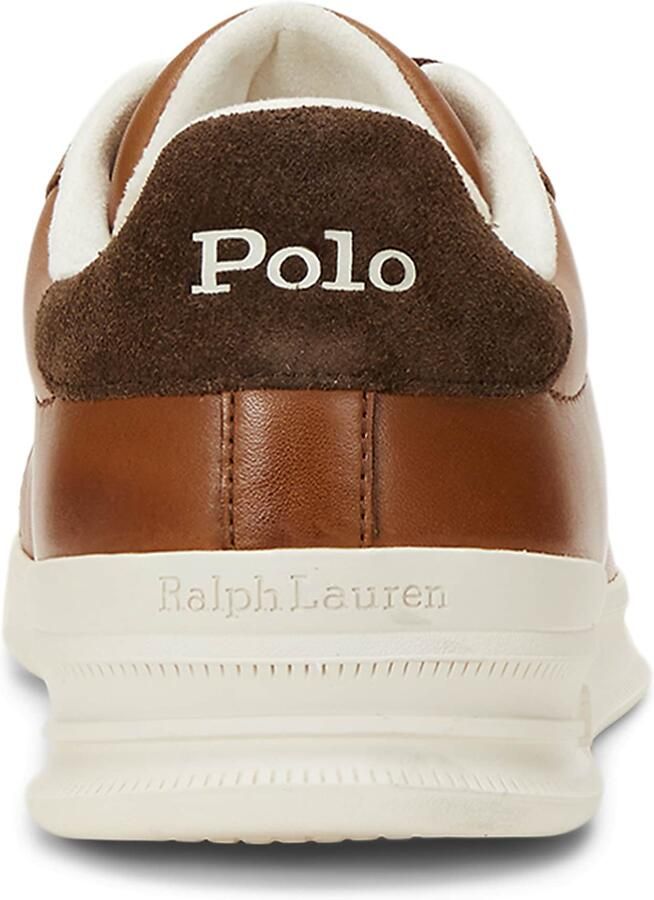 Polo Ralph Lauren Leren sneakers met logoprint model 'HERITAGE COURT' - Foto 4