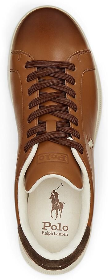 Polo Ralph Lauren Leren sneakers met logoprint model 'HERITAGE COURT' - Foto 5